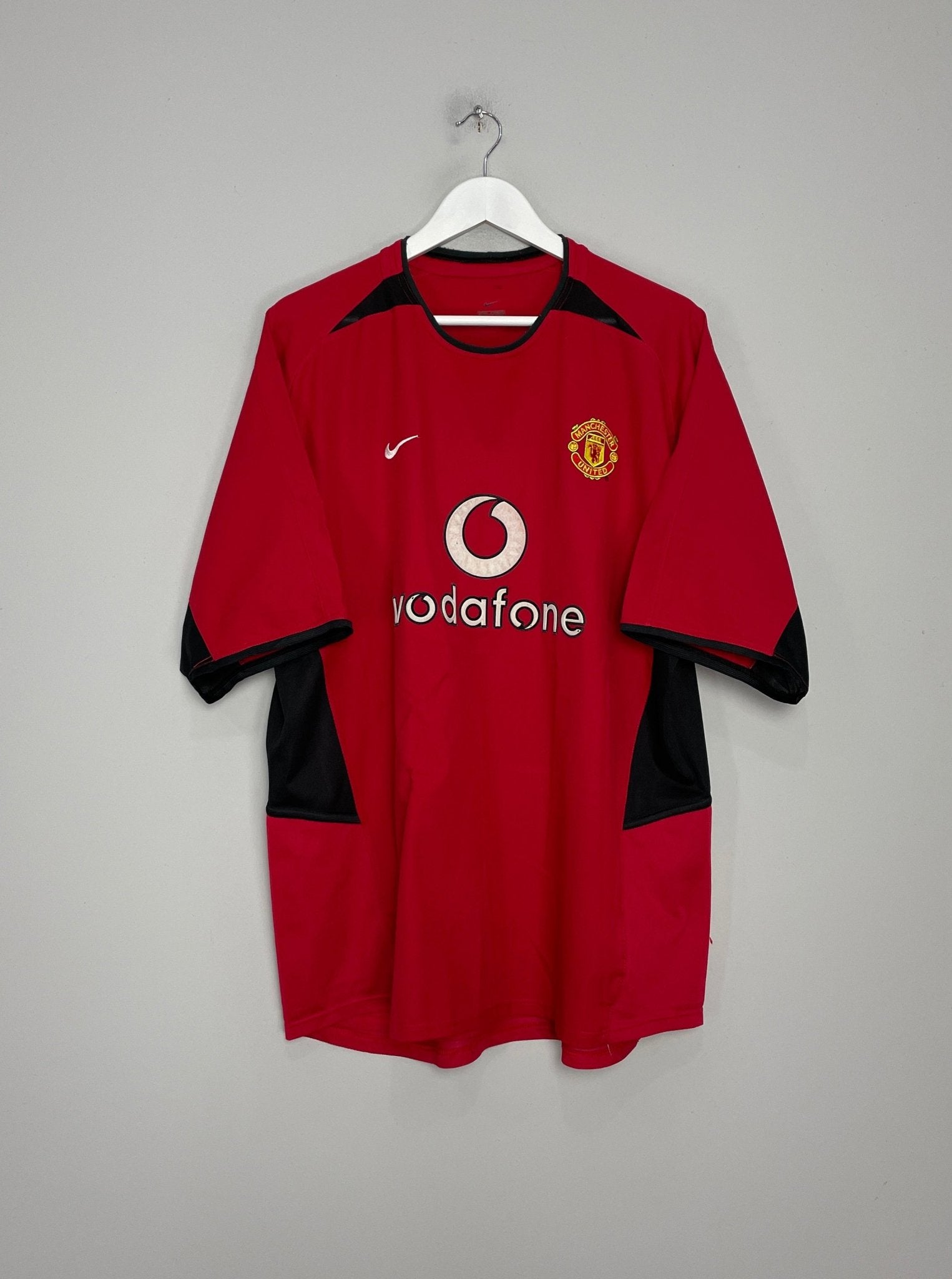 Shop 2002/04 MANCHESTER UNITED RONALDO #7 HOME SHIRT (XL) NIKE, classic football shirts, vintage football shirts & retro soccer jerseys at Cult Kits