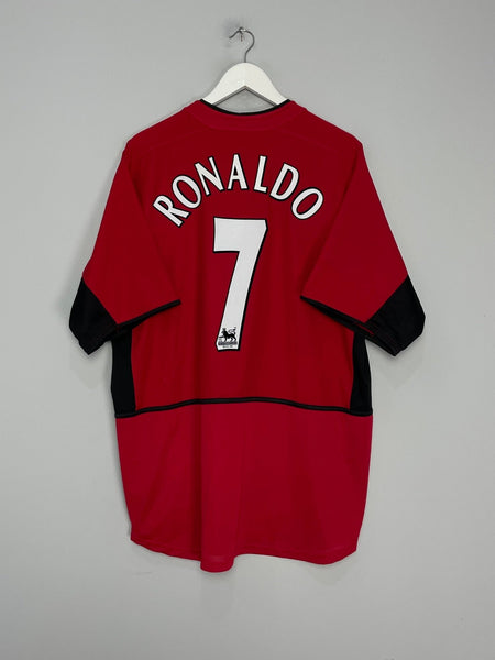 2002/04 MANCHESTER UNITED RONALDO #7 HOME SHIRT (XL) NIKE – Cult Kits