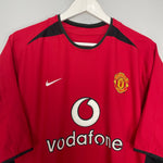 Shop 2002/04 MANCHESTER UNITED RONALDO #7 HOME SHIRT (XL) NIKE, classic football shirts, vintage football shirts & retro soccer jerseys at Cult Kits