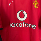 Shop 2002/04 MANCHESTER UNITED RONALDO #7 HOME SHIRT (XL) NIKE, classic football shirts, vintage football shirts & retro soccer jerseys at Cult Kits