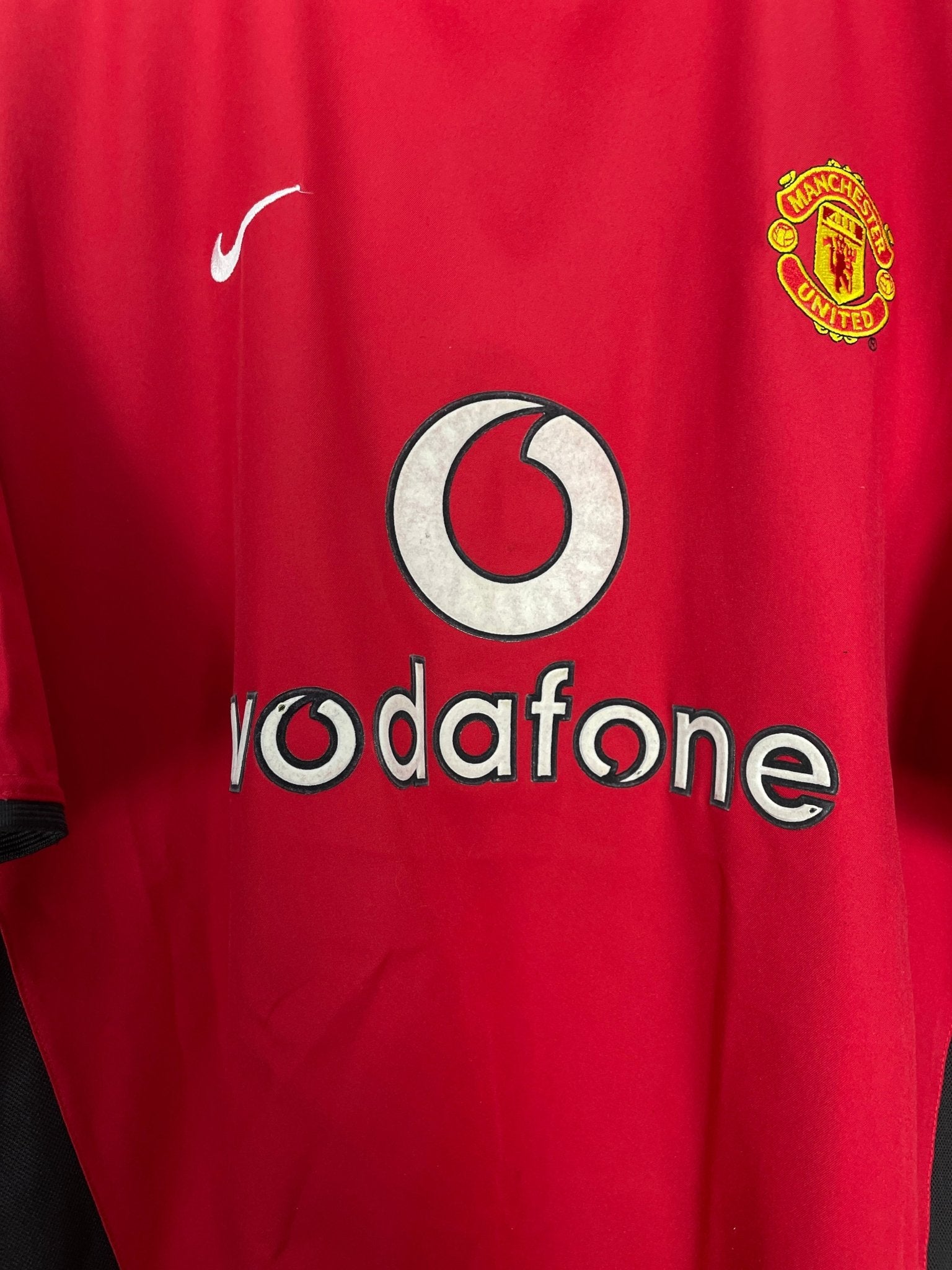 Shop 2002/04 MANCHESTER UNITED RONALDO #7 HOME SHIRT (XL) NIKE, classic football shirts, vintage football shirts & retro soccer jerseys at Cult Kits