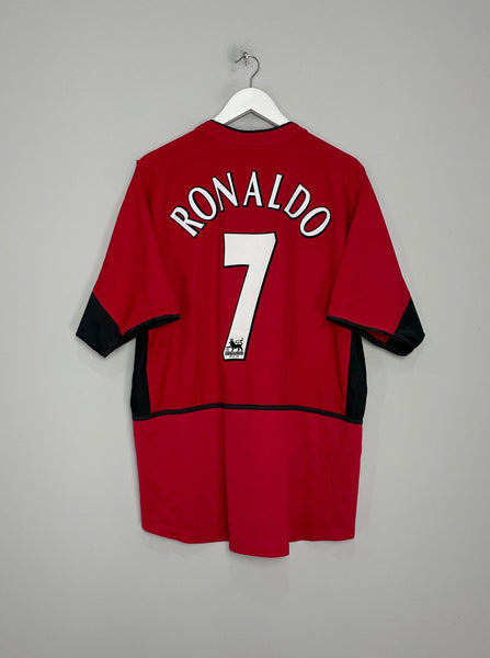 2002/04 MANCHESTER UNITED RONALDO #7 HOME SHIRT (XL) NIKE – Cult Kits