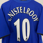Shop 2002/04 MANCHESTER UNITED V.NISTELROOY #10 AWAY SHIRT (XL) NIKE, classic football shirts, vintage football shirts & retro soccer jerseys at Cult Kits