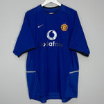 Shop 2002/04 MANCHESTER UNITED V.NISTELROOY #10 AWAY SHIRT (XL) NIKE, classic football shirts, vintage football shirts & retro soccer jerseys at Cult Kits