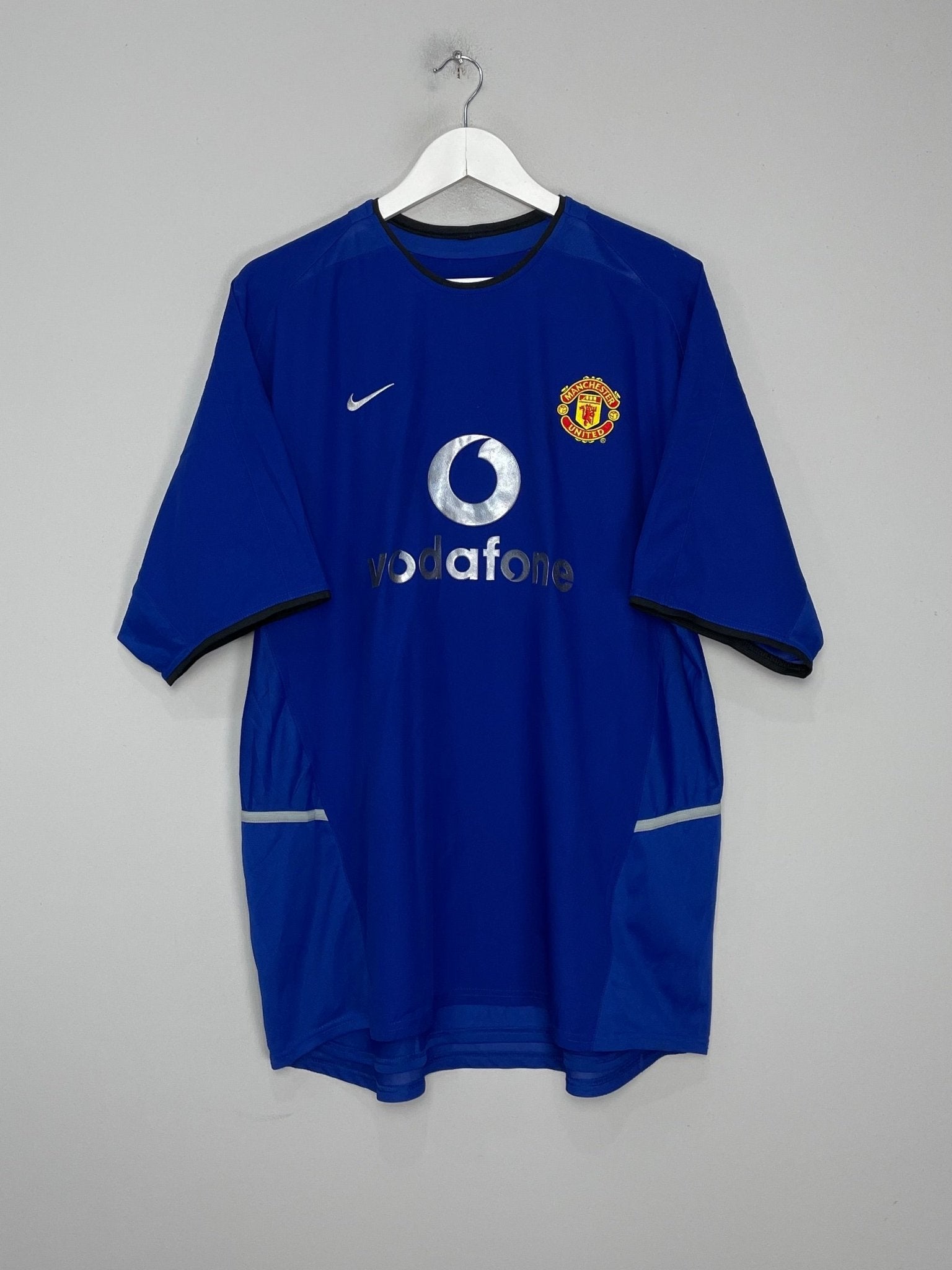Shop 2002/04 MANCHESTER UNITED V.NISTELROOY #10 AWAY SHIRT (XL) NIKE, classic football shirts, vintage football shirts & retro soccer jerseys at Cult Kits