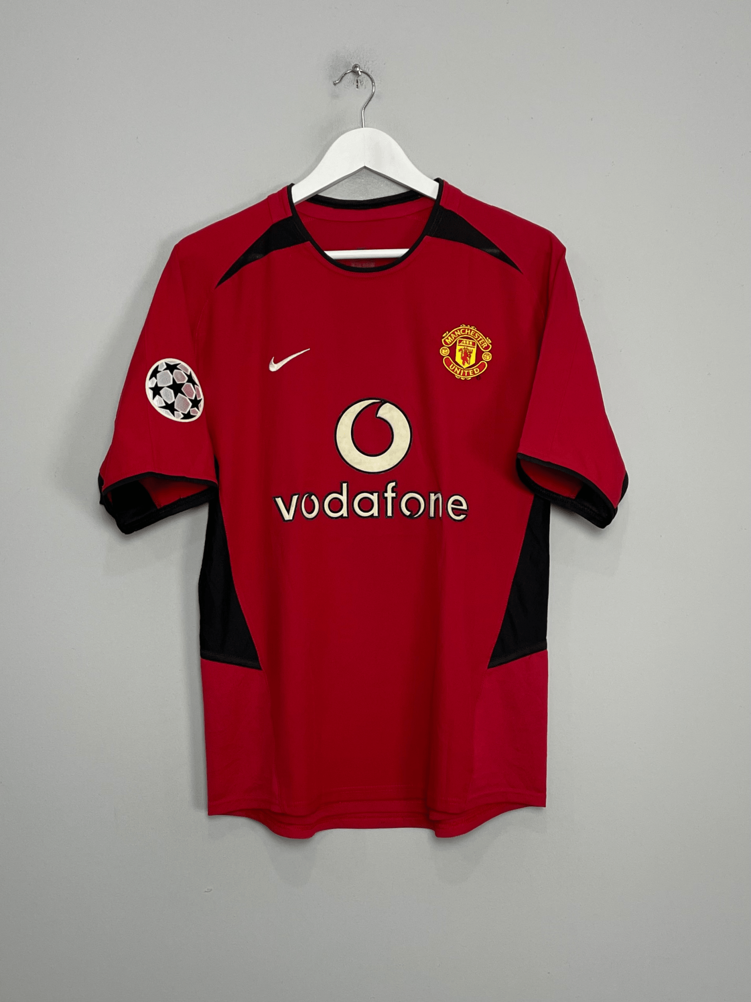 Shop 2002/04 MANCHESTER UNITED V.NISTELROOY #10 C/L HOME SHIRT (S) NIKE, classic football shirts, vintage football shirts & retro soccer jerseys at Cult Kits