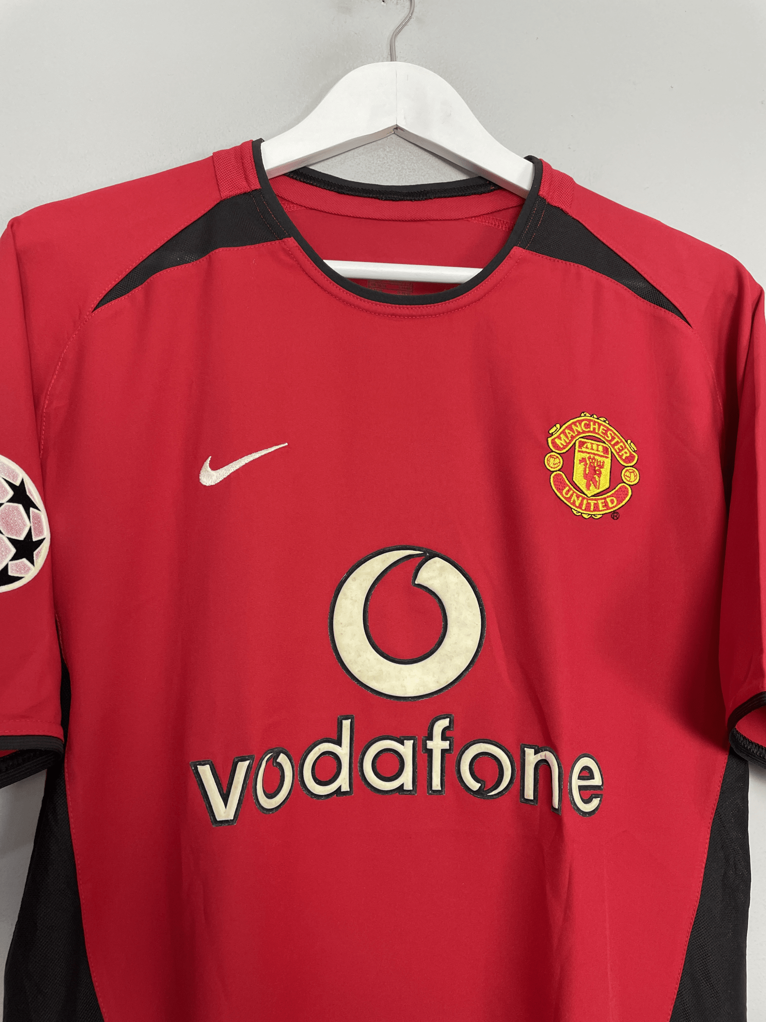 Shop 2002/04 MANCHESTER UNITED V.NISTELROOY #10 C/L HOME SHIRT (S) NIKE, classic football shirts, vintage football shirts & retro soccer jerseys at Cult Kits