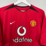 Shop 2002/04 MANCHESTER UNITED V.NISTELROOY #10 HOME SHIRT (XL) NIKE, classic football shirts, vintage football shirts & retro soccer jerseys at Cult Kits