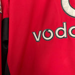 Shop 2002/04 MANCHESTER UNITED V.NISTELROOY #10 L/S HOME SHIRT (M) NIKE, classic football shirts, vintage football shirts & retro soccer jerseys at Cult Kits