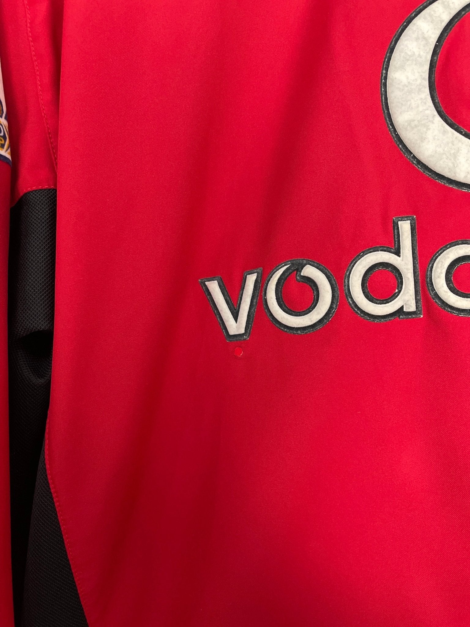 Shop 2002/04 MANCHESTER UNITED V.NISTELROOY #10 L/S HOME SHIRT (M) NIKE, classic football shirts, vintage football shirts & retro soccer jerseys at Cult Kits