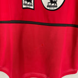 Shop 2002/04 MANCHESTER UNITED V.NISTELROOY #10 L/S HOME SHIRT (M) NIKE, classic football shirts, vintage football shirts & retro soccer jerseys at Cult Kits
