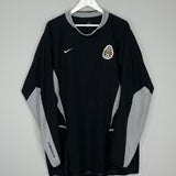 Shop 2002/04 MEXICO *SIGNED* GK SHIRT (XXL) NIKE, classic football shirts, vintage football shirts & retro soccer jerseys at Cult Kits