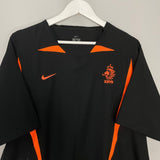 Shop 2002/04 NETHERLANDS AWAY SHIRT (XL) NIKE, classic football shirts, vintage football shirts & retro soccer jerseys at Cult Kits