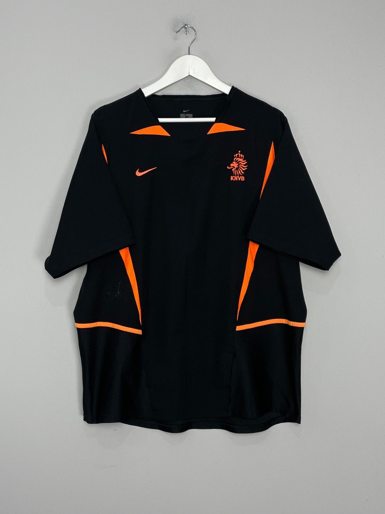 Shop 2002/04 NETHERLANDS AWAY SHIRT (XL) NIKE, classic football shirts, vintage football shirts & retro soccer jerseys at Cult Kits