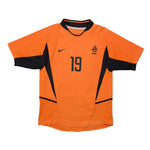 Buy 2002/04 Netherlands Robben 19 Home Shirt (S) Nike ~ Free worldwide shipping ~ Authentic Vintage Football Shirts from Cult Kits