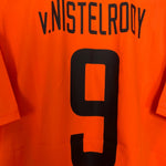 Shop 2002/04 NETHERLANDS V.NISTELROOY #9 HOME SHIRT (M) NIKE, classic football shirts, vintage football shirts & retro soccer jerseys at Cult Kits