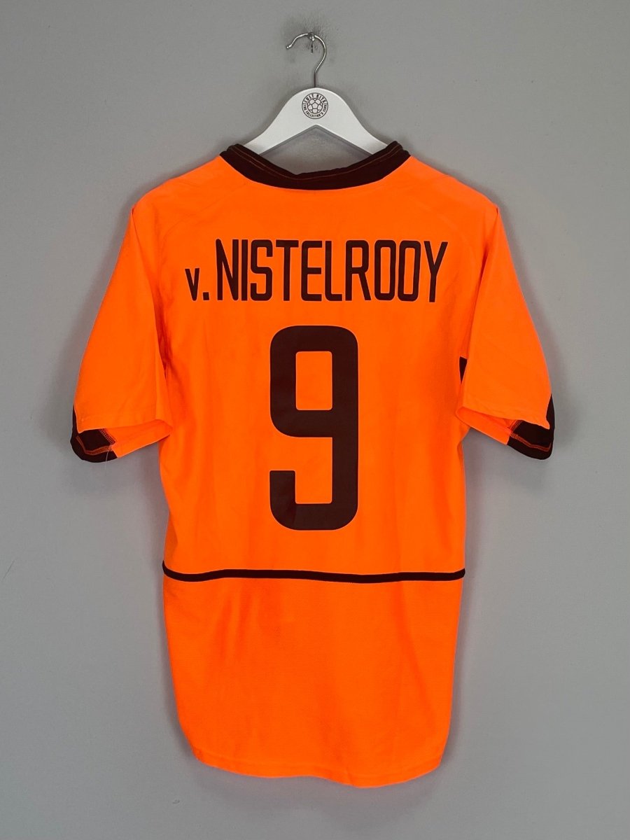 2002/04 NETHERLANDS V.NISTELROOY 9 HOME SHIRT (S) NIKE - Cult Kits - Small - Buy Vintage Football Shirts, Authentic Retro Football Shirts For Sale, Classic Football Shirts & Soccer Jersey