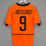 2002/04 NETHERLANDS V.NISTELROOY 9 HOME SHIRT (S) NIKE - Cult Kits - Small - Buy Vintage Football Shirts, Authentic Retro Football Shirts For Sale, Classic Football Shirts & Soccer Jersey