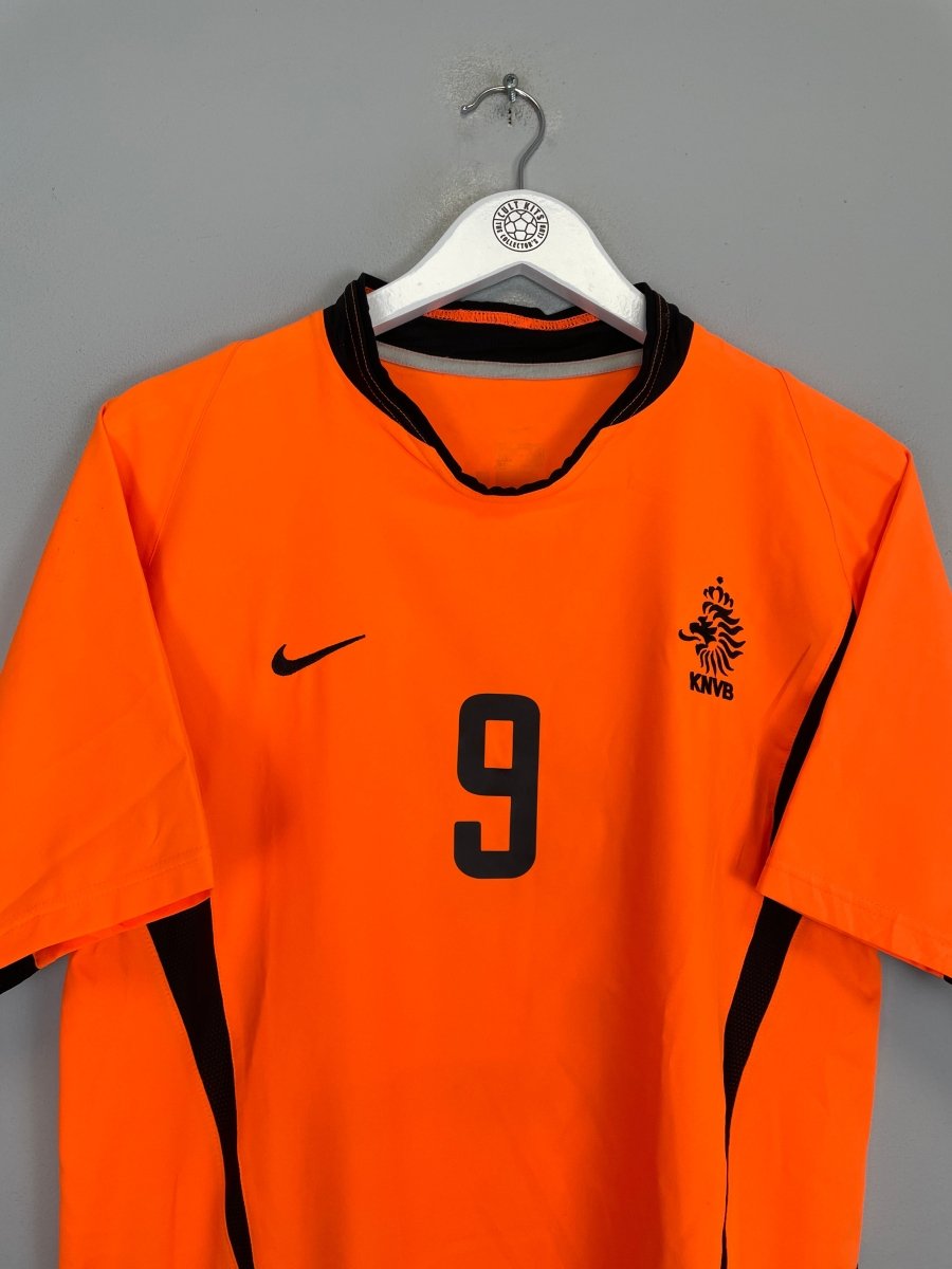 2002/04 NETHERLANDS V.NISTELROOY 9 HOME SHIRT (S) NIKE - Cult Kits - Small - Buy Vintage Football Shirts, Authentic Retro Football Shirts For Sale, Classic Football Shirts & Soccer Jersey