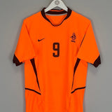 2002/04 NETHERLANDS V.NISTELROOY 9 HOME SHIRT (S) NIKE - Cult Kits - Small - Buy Vintage Football Shirts, Authentic Retro Football Shirts For Sale, Classic Football Shirts & Soccer Jersey
