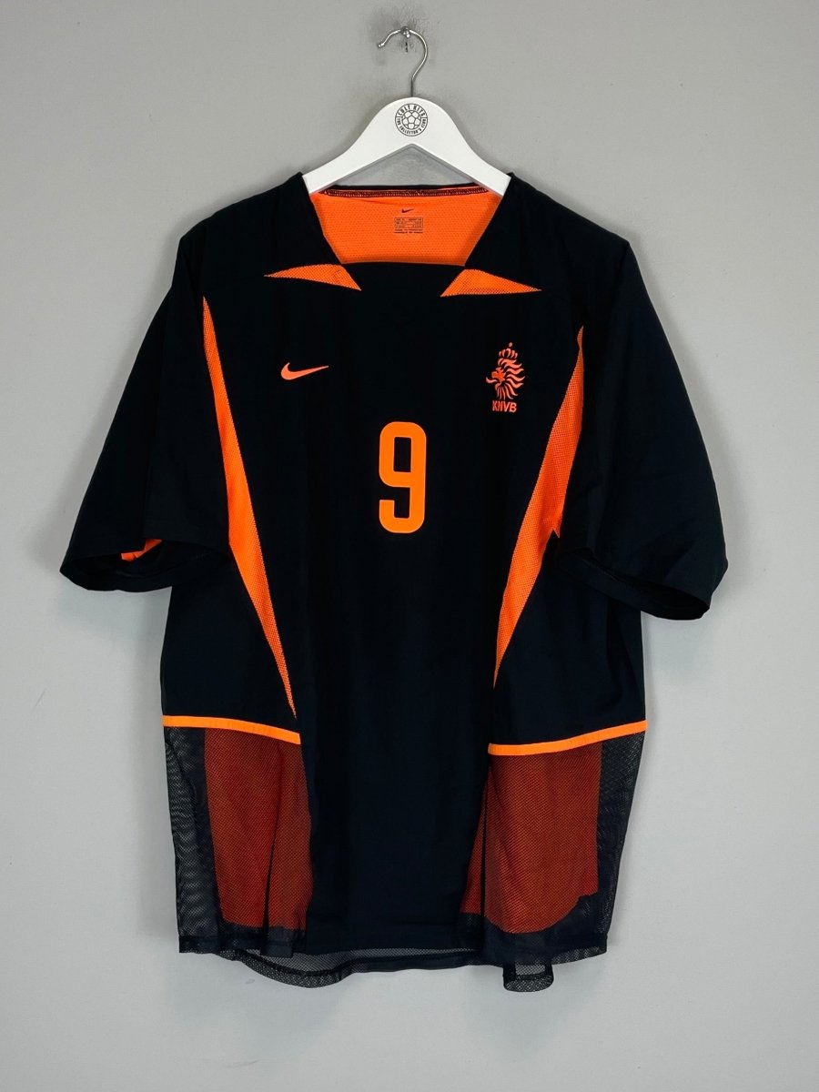2002/04 NETHERLANDS V.NISTELROOY 9 *PLAYER ISSUE* AWAY SHIRT (XL) NIKE - Cult Kits - XL - Buy Vintage Football Shirts, Authentic Retro Football Shirts For Sale, Classic Football Shirts & Soccer Jersey