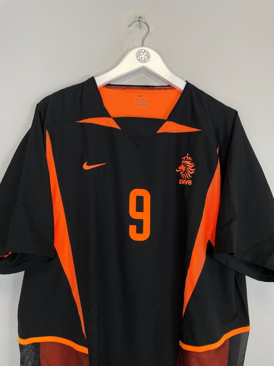 2002/04 NETHERLANDS V.NISTELROOY 9 *PLAYER ISSUE* AWAY SHIRT (XL) NIKE - Cult Kits - XL - Buy Vintage Football Shirts, Authentic Retro Football Shirts For Sale, Classic Football Shirts & Soccer Jersey