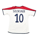 Buy 2002/04 Norway Solskjaer 10 Away Shirt (L) Umbro ~ Free worldwide shipping available ~ Authentic Vintage Football Shirts from Cult Kits