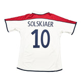 Buy 2002/04 Norway Solskjaer 10 Away Shirt (L) Umbro ~ Free worldwide shipping available ~ Authentic Vintage Football Shirts from Cult Kits