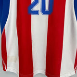 2002/04 PARAGUAY CARDOZO 20 HOME SHIRT (M) PUMA - Cult Kits - Medium - Buy Vintage Football Shirts, Authentic Retro Football Shirts For Sale, Classic Football Shirts & Soccer Jersey
