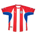 Buy 2002/04 Paraguay Home Shirt (M) Puma ~ Free worldwide shipping available ~ Authentic Vintage Football Shirts from Cult Kits