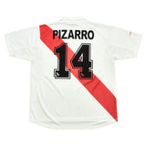 Buy 2002/04 Peru Pizarro 14 Home Shirt (L) Walon ~ Free worldwide shipping ~ Authentic Vintage Football Shirts from Cult Kits