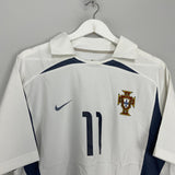 Shop 2002/04 PORTUGAL C.RONALDO #11 AWAY SHIRT (M) NIKE, classic football shirts, vintage football shirts & retro soccer jerseys at Cult Kits