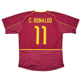 Buy 2002/04 Portugal C.Ronaldo 11 Home Shirt (L) Nike ~ Free worldwide shipping available ~ Authentic Vintage Football Shirts from Cult Kits