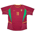 Buy 2002/04 Portugal C.Ronaldo 11 Home Shirt (L) Nike ~ Free worldwide shipping available ~ Authentic Vintage Football Shirts from Cult Kits