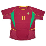 Buy 2002/04 Portugal C.Ronaldo 11 Home Shirt (L) Nike ~ Free worldwide shipping available ~ Authentic Vintage Football Shirts from Cult Kits