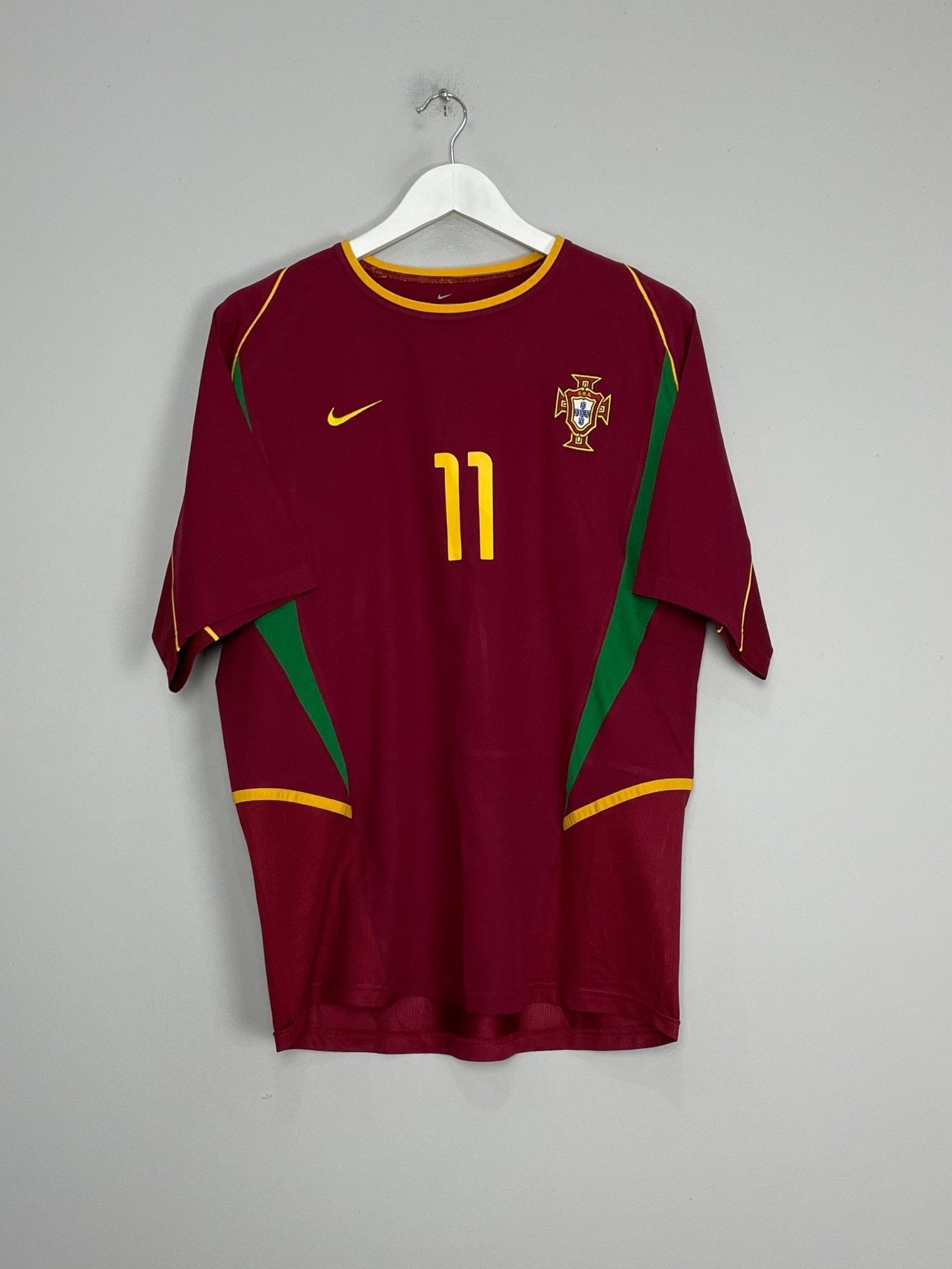 2002/04 PORTUGAL C.RONALDO #11 HOME SHIRT (M) NIKE – Cult Kits
