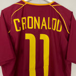 Shop 2002/04 PORTUGAL C.RONALDO #11 *PLAYER ISSUE* HOME SHIRT (L) NIKE, classic football shirts, vintage football shirts & retro soccer jerseys at Cult Kits