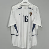 Shop 2002/04 PORTUGAL C.RONALDO #16 AWAY SHIRT (L) NIKE, classic football shirts, vintage football shirts & retro soccer jerseys at Cult Kits