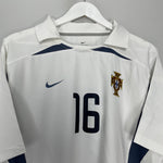 Shop 2002/04 PORTUGAL C.RONALDO #16 AWAY SHIRT (L) NIKE, classic football shirts, vintage football shirts & retro soccer jerseys at Cult Kits