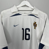 Shop 2002/04 PORTUGAL C.RONALDO #16 AWAY SHIRT (L) NIKE, classic football shirts, vintage football shirts & retro soccer jerseys at Cult Kits