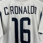 Shop 2002/04 PORTUGAL C.RONALDO #16 AWAY SHIRT (L) NIKE, classic football shirts, vintage football shirts & retro soccer jerseys at Cult Kits