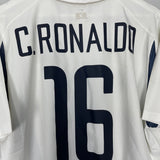 Shop 2002/04 PORTUGAL C.RONALDO #16 AWAY SHIRT (L) NIKE, classic football shirts, vintage football shirts & retro soccer jerseys at Cult Kits