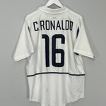 Shop 2002/04 PORTUGAL C.RONALDO #16 AWAY SHIRT (L) NIKE, classic football shirts, vintage football shirts & retro soccer jerseys at Cult Kits