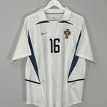 Shop 2002/04 PORTUGAL C.RONALDO #16 AWAY SHIRT (L) NIKE, classic football shirts, vintage football shirts & retro soccer jerseys at Cult Kits