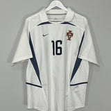 Shop 2002/04 PORTUGAL C.RONALDO #16 AWAY SHIRT (L) NIKE, classic football shirts, vintage football shirts & retro soccer jerseys at Cult Kits