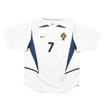 Buy 2002/04 Portugal Figo 7 Away Shirt (M) Nike ~ Free worldwide shipping ~ Authentic Vintage Football Shirts from Cult Kits