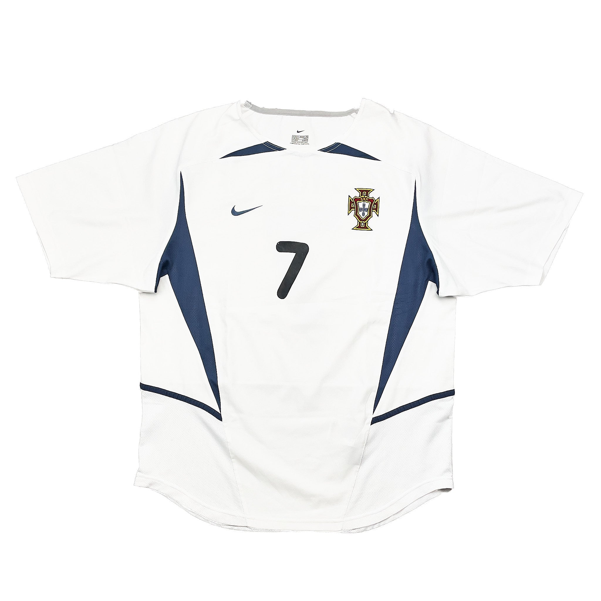 Buy 2002/04 Portugal Figo 7 Away Shirt (M) Nike ~ Free worldwide shipping ~ Authentic Vintage Football Shirts from Cult Kits