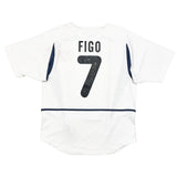Buy 2002/04 Portugal Figo 7 Away Shirt (M) Nike ~ Free worldwide shipping ~ Authentic Vintage Football Shirts from Cult Kits