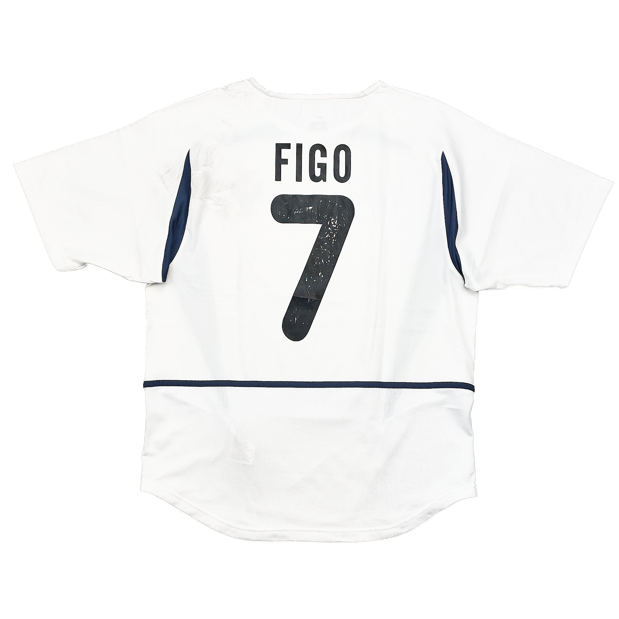 Buy 2002/04 Portugal Figo 7 Away Shirt (M) Nike ~ Free worldwide shipping ~ Authentic Vintage Football Shirts from Cult Kits