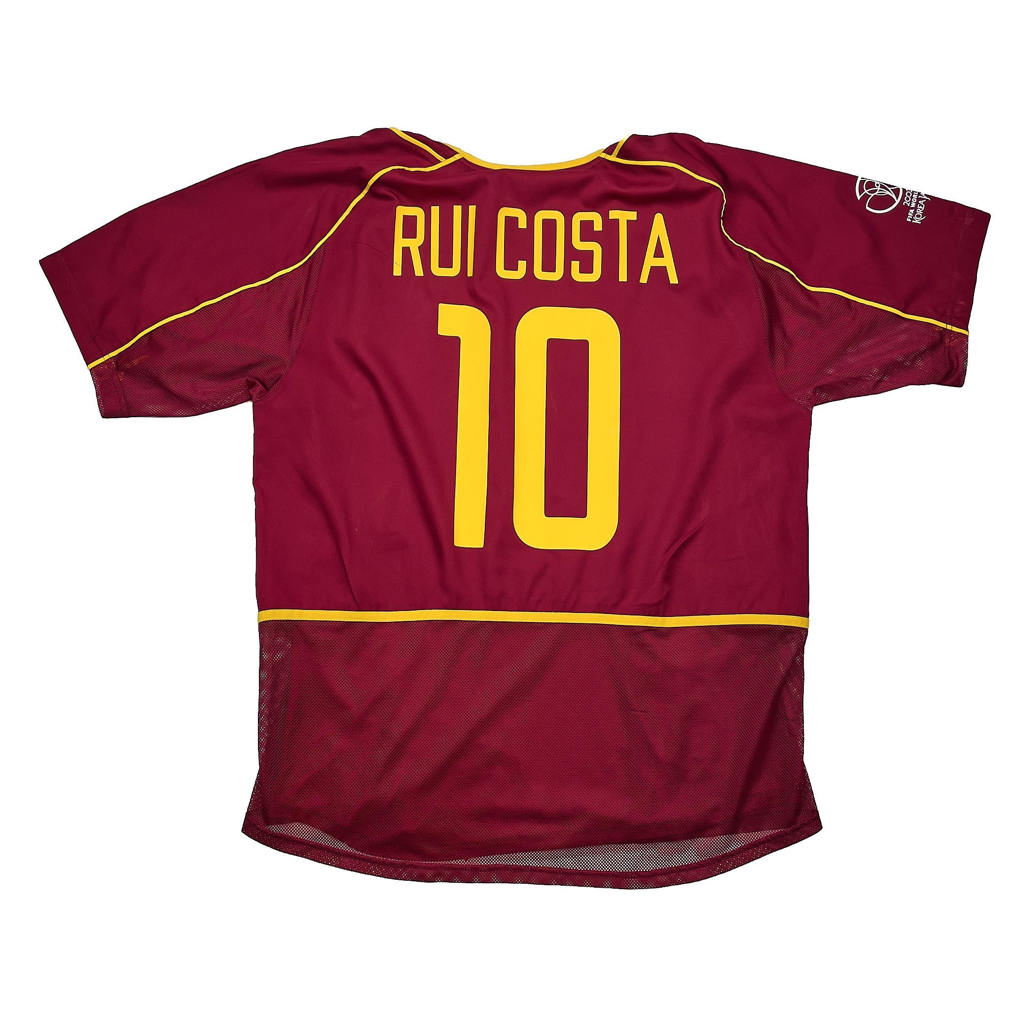 Buy 2002/04 Portugal Rui Costa 10 *Player Issue* Home Shirt (L) Nike ~ Free worldwide shipping ~ Authentic Vintage Football Shirts from Cult Kits